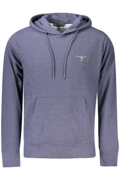 MILITARY ACADEMY MEN'S BLUE ZIP-UP SWEATSHIRT