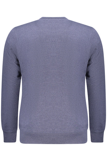 MILITARY ACADEMY MEN'S BLUE ZIP-UP SWEATSHIRT