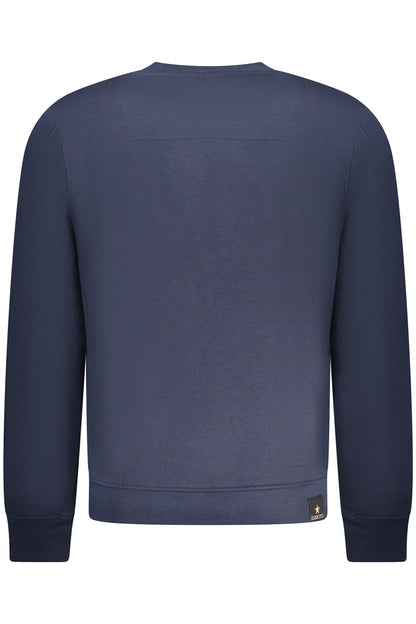 MILITARY ACADEMY MEN'S BLUE ZIP-UP SWEATSHIRT