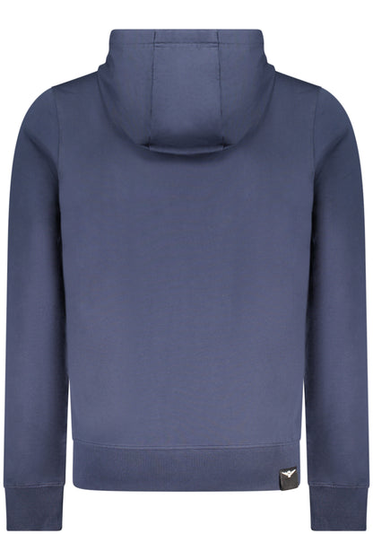 MILITARY ACADEMY MEN'S BLUE ZIP-UP SWEATSHIRT