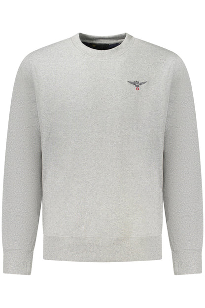 MILITARY ACADEMY MEN'S ZIP-UP SWEATSHIRT, GREY
