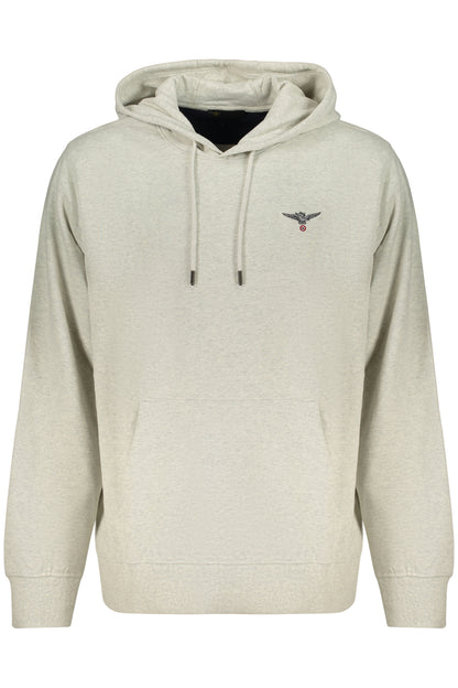 MILITARY ACADEMY MEN'S ZIP-UP SWEATSHIRT, GREY