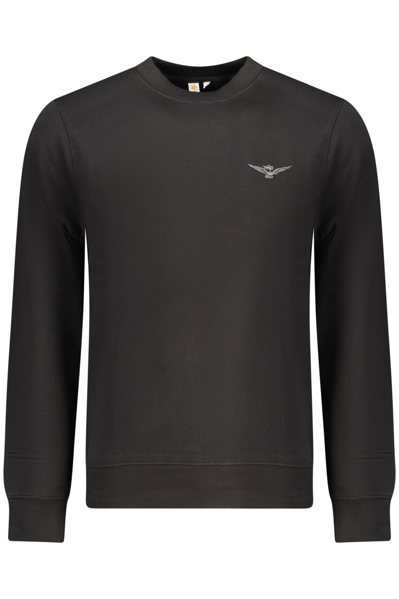 MILITARY ACADEMY MEN'S BLACK ZIP-UP SWEATSHIRT