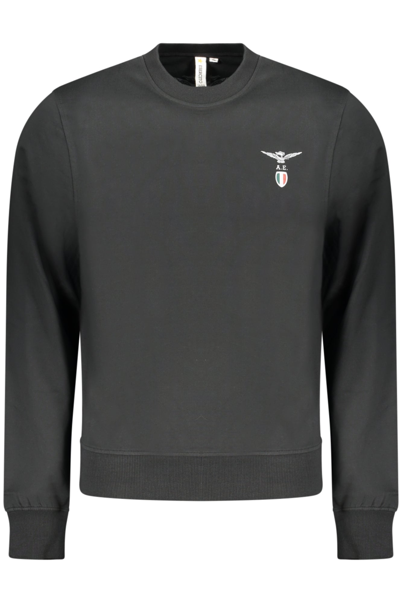 MILITARY ACADEMY MEN'S BLACK ZIP-UP SWEATSHIRT