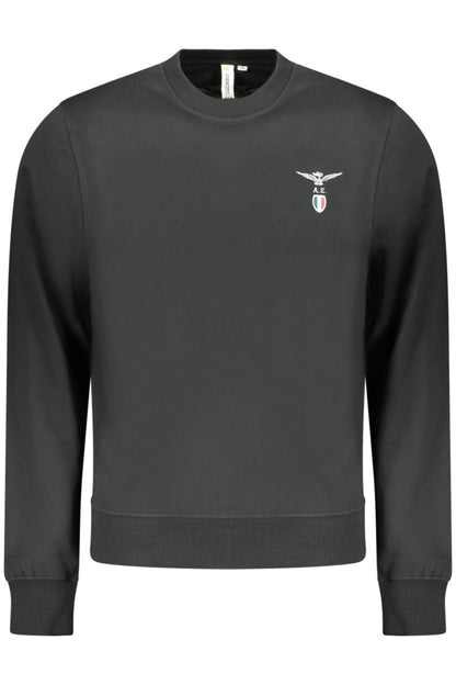 MILITARY ACADEMY MEN'S BLACK ZIP-UP SWEATSHIRT