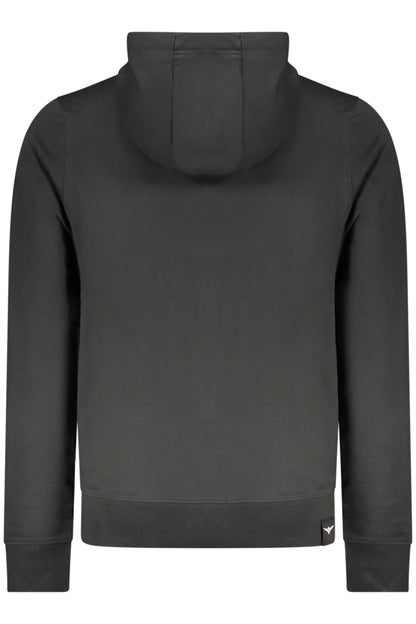 MILITARY ACADEMY MEN'S BLACK ZIP-UP SWEATSHIRT