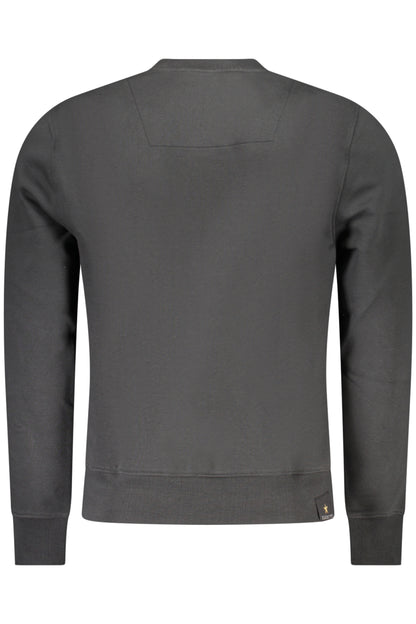 SWEAT-SHIRT NOIR À FERMETURE ÉCLAIR POUR HOMME DE L'ACADÉMIE MILITAIRE
