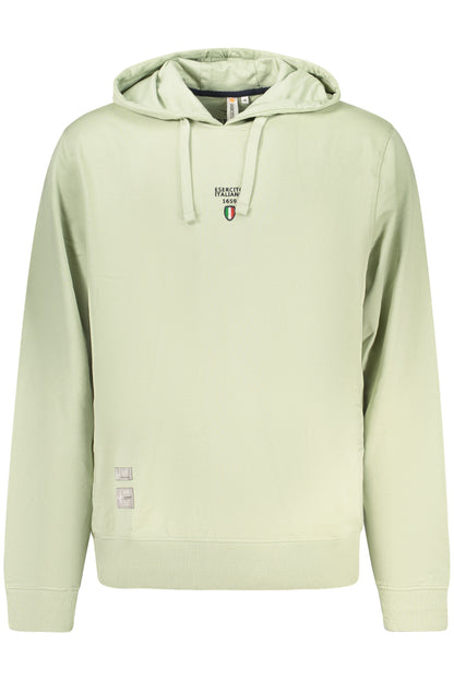 MILITARY ACADEMY MEN'S ZIP-UP SWEATSHIRT, GREEN