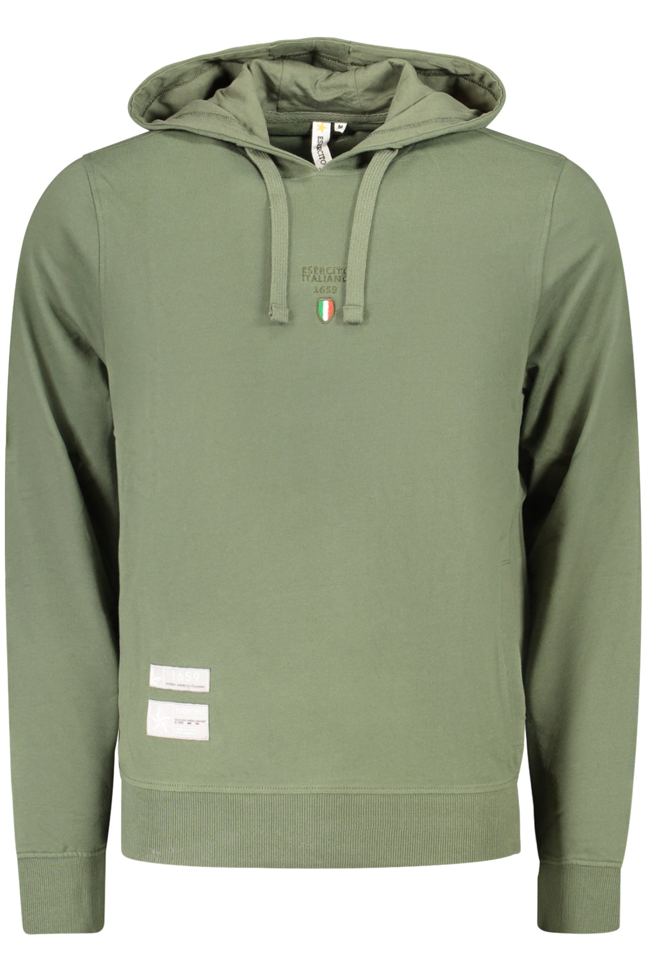 MILITARY ACADEMY MEN'S ZIP-UP SWEATSHIRT, GREEN