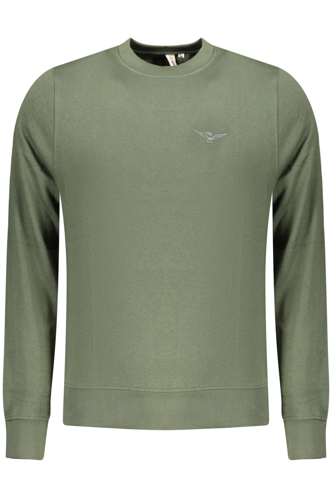 MILITARY ACADEMY MEN'S ZIP-UP SWEATSHIRT, GREEN