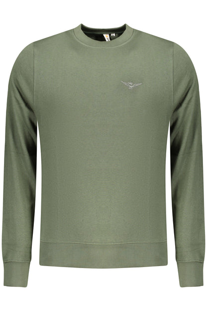 MILITARY ACADEMY MEN'S ZIP-UP SWEATSHIRT, GREEN
