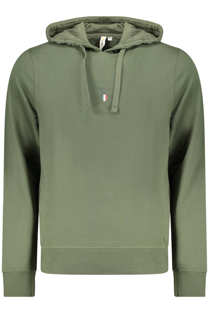 MILITARY ACADEMY MEN'S ZIP-UP SWEATSHIRT, GREEN