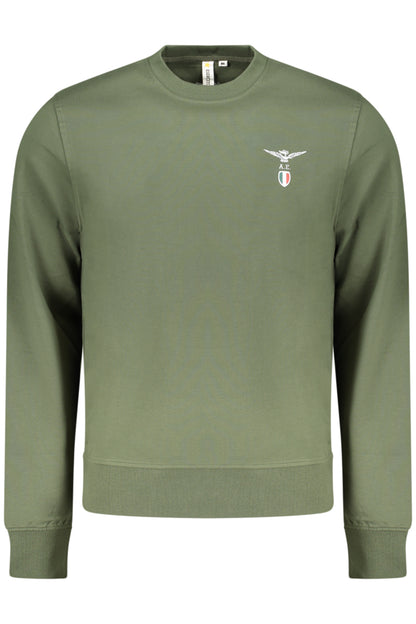 MILITARY ACADEMY MEN'S ZIP-UP SWEATSHIRT, GREEN