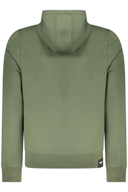 MILITARY ACADEMY MEN'S ZIP-UP SWEATSHIRT, GREEN
