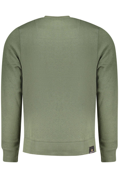 MILITARY ACADEMY MEN'S ZIP-UP SWEATSHIRT, GREEN