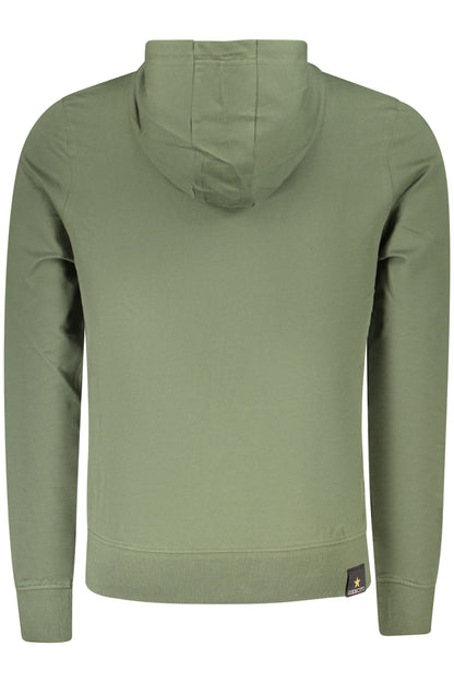 MILITARY ACADEMY MEN'S ZIP-UP SWEATSHIRT, GREEN
