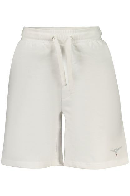 MILITARY ACADEMY MEN'S WHITE SHORT TRACKSUIT TROUSERS