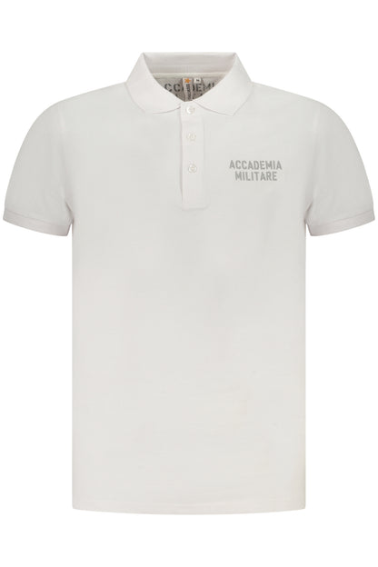 MILITARY ACADEMY MEN'S SHORT SLEEVE POLO WHITE