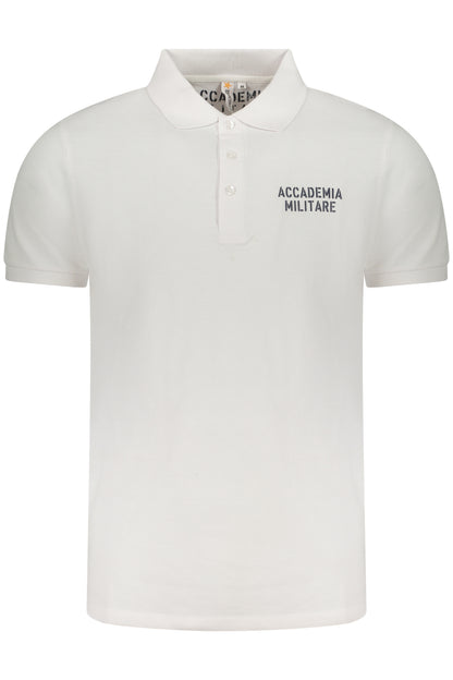 MILITARY ACADEMY MEN'S SHORT SLEEVE POLO WHITE