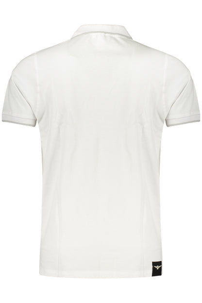 MILITARY ACADEMY MEN'S SHORT-SLEEVED POLO SHIRT, WHITE