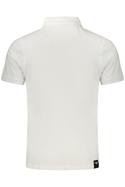 MILITARY ACADEMY MEN'S SHORT-SLEEVED POLO SHIRT, WHITE