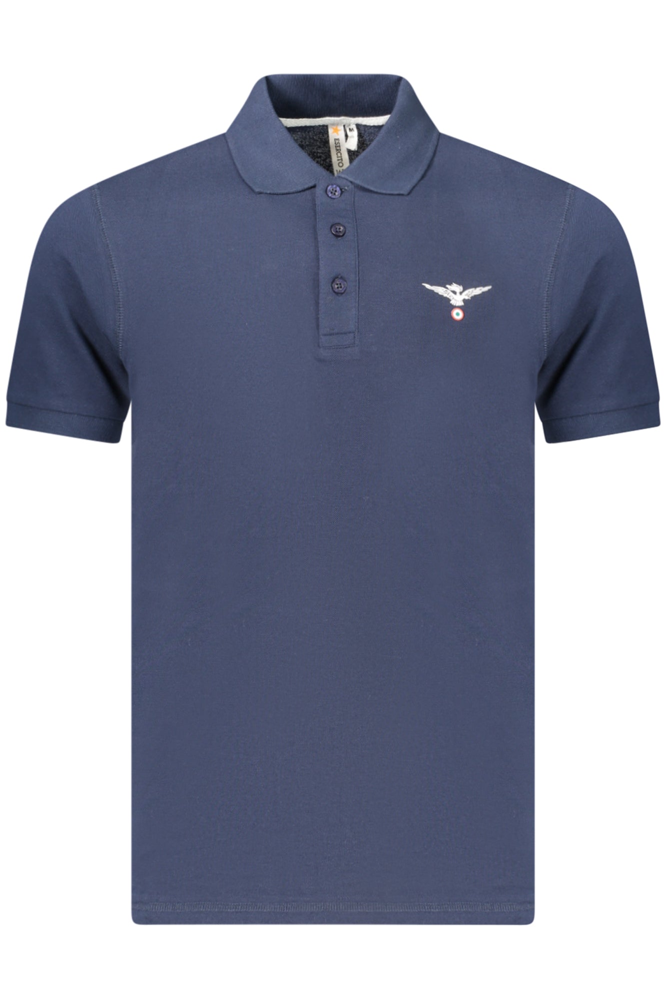 MILITARY ACADEMY MEN'S SHORT-SLEEVED POLO SHIRT, BLUE