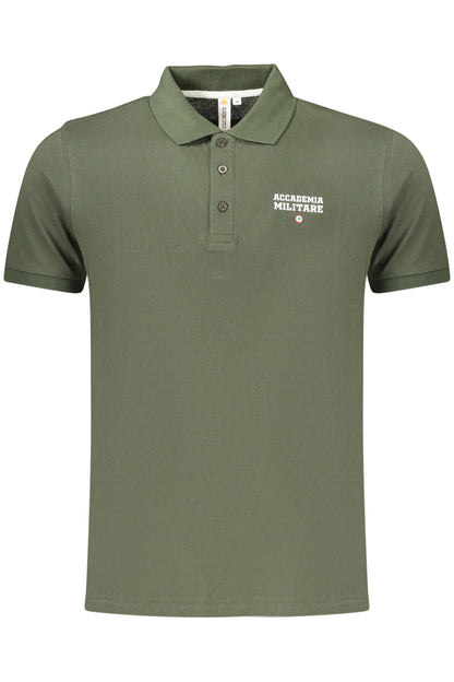 MILITARY ACADEMY MEN'S SHORT-SLEEVED POLO SHIRT, GREEN