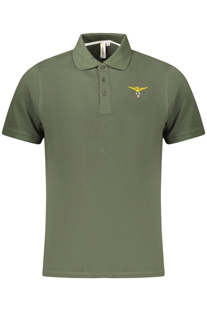 MILITARY ACADEMY MEN'S SHORT-SLEEVED POLO SHIRT, GREEN