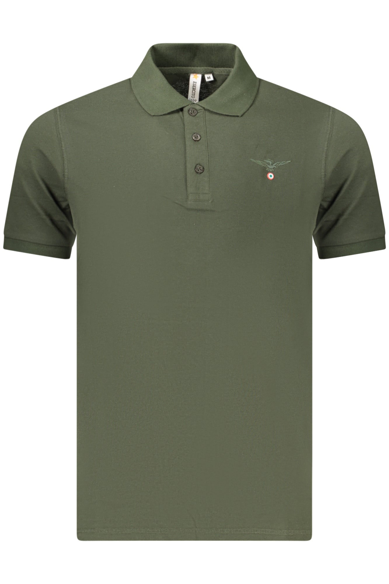 MILITARY ACADEMY MEN'S SHORT-SLEEVED POLO SHIRT, GREEN