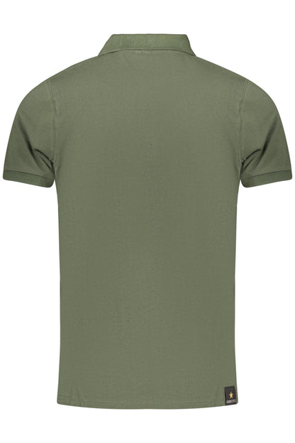 MILITARY ACADEMY MEN'S SHORT-SLEEVED POLO SHIRT, GREEN