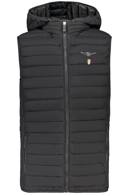 VESTE NOIRE SANS MANCHES POUR HOMME DE L'ACADÉMIE MILITAIRE