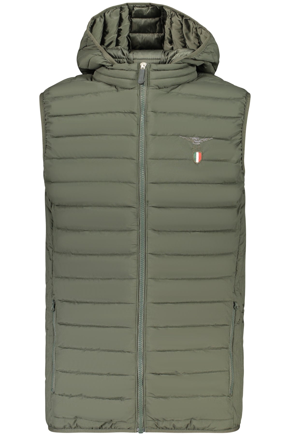 VESTE SANS MANCHES VERTE POUR HOMME DE L'ACADÉMIE MILITAIRE