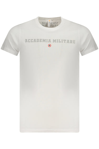 MILITARY ACADEMY SHORT SLEEVE T-SHIRT MEN WHITE