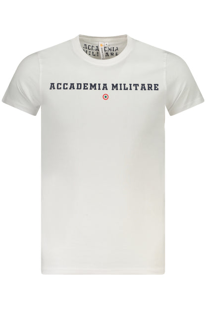 MILITARY ACADEMY SHORT SLEEVE T-SHIRT MEN WHITE