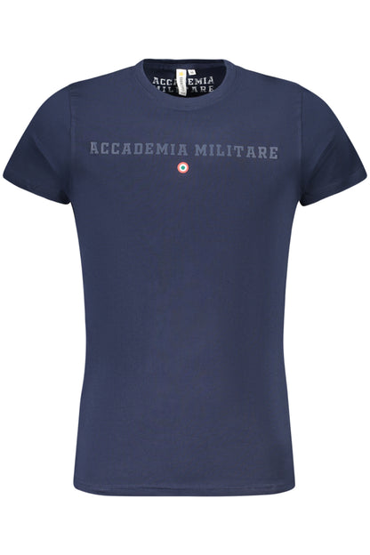 MILITARY ACADEMY MEN'S SHORT SLEEVE T-SHIRT BLUE