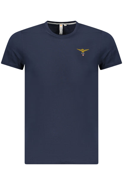 MILITARY ACADEMY MEN'S SHORT-SLEEVED T-SHIRT, BLUE