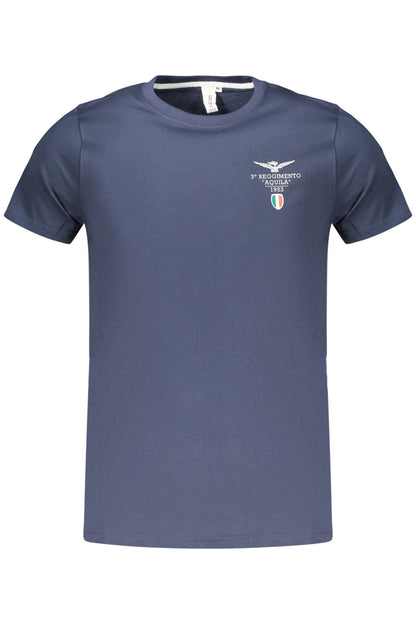 MILITARY ACADEMY MEN'S SHORT-SLEEVED T-SHIRT, BLUE