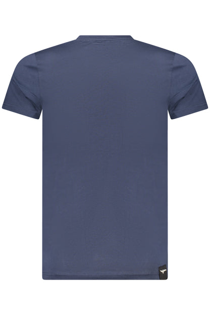 MILITARY ACADEMY MEN'S SHORT-SLEEVED T-SHIRT, BLUE