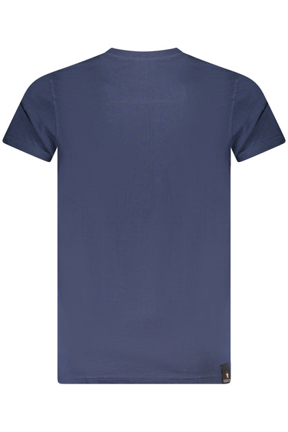 MILITARY ACADEMY MEN'S SHORT SLEEVE T-SHIRT BLUE