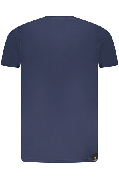 MILITARY ACADEMY MEN'S SHORT SLEEVE T-SHIRT BLUE