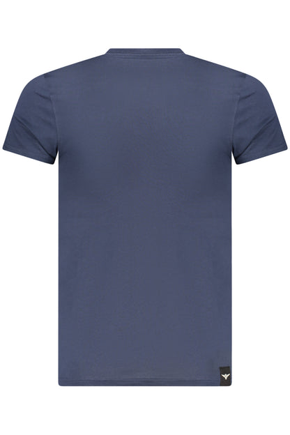 MILITARY ACADEMY MEN'S SHORT-SLEEVED T-SHIRT, BLUE