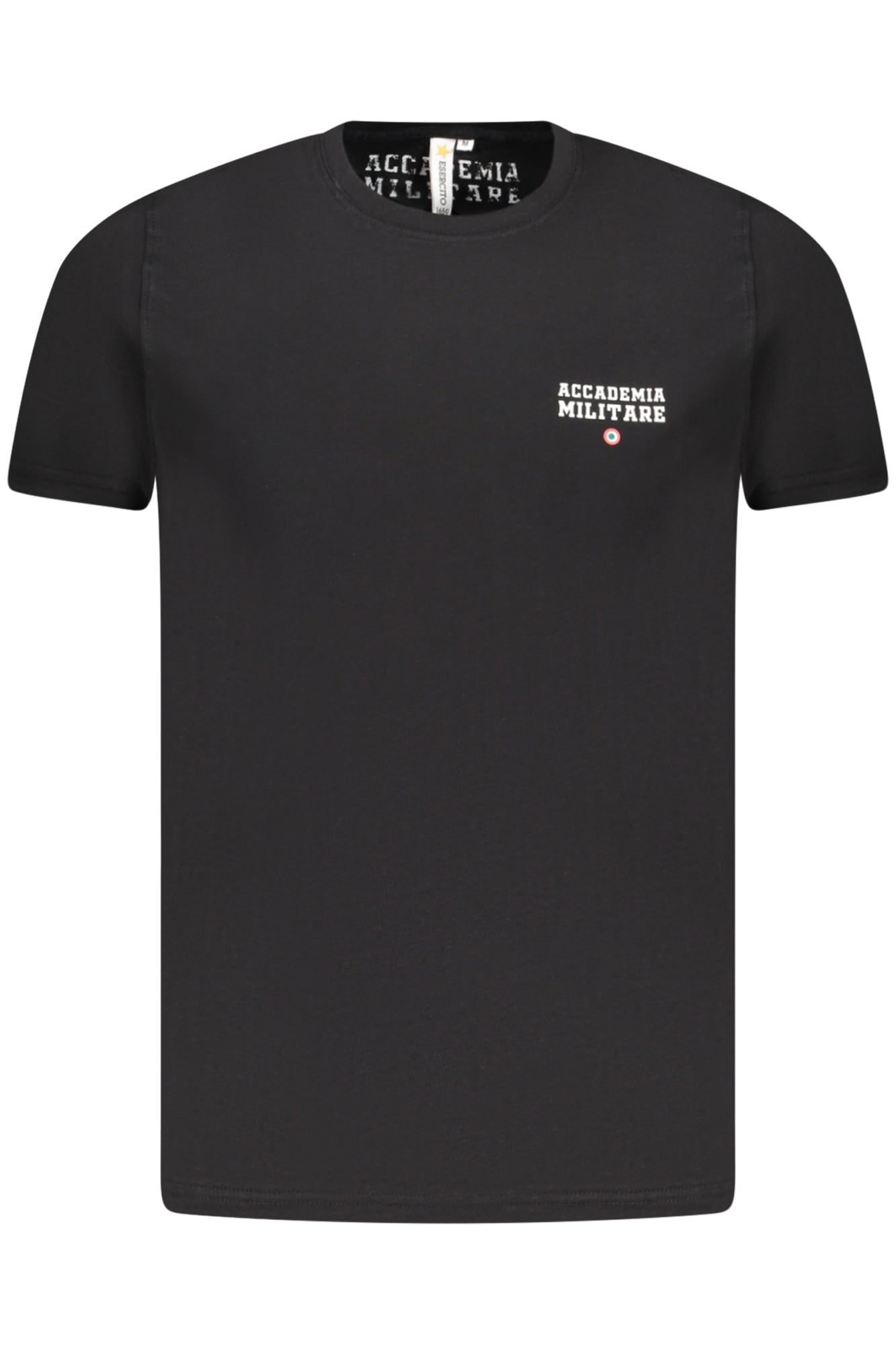 MILITARY ACADEMY BLACK MEN'S SHORT SLEEVE T-SHIRT