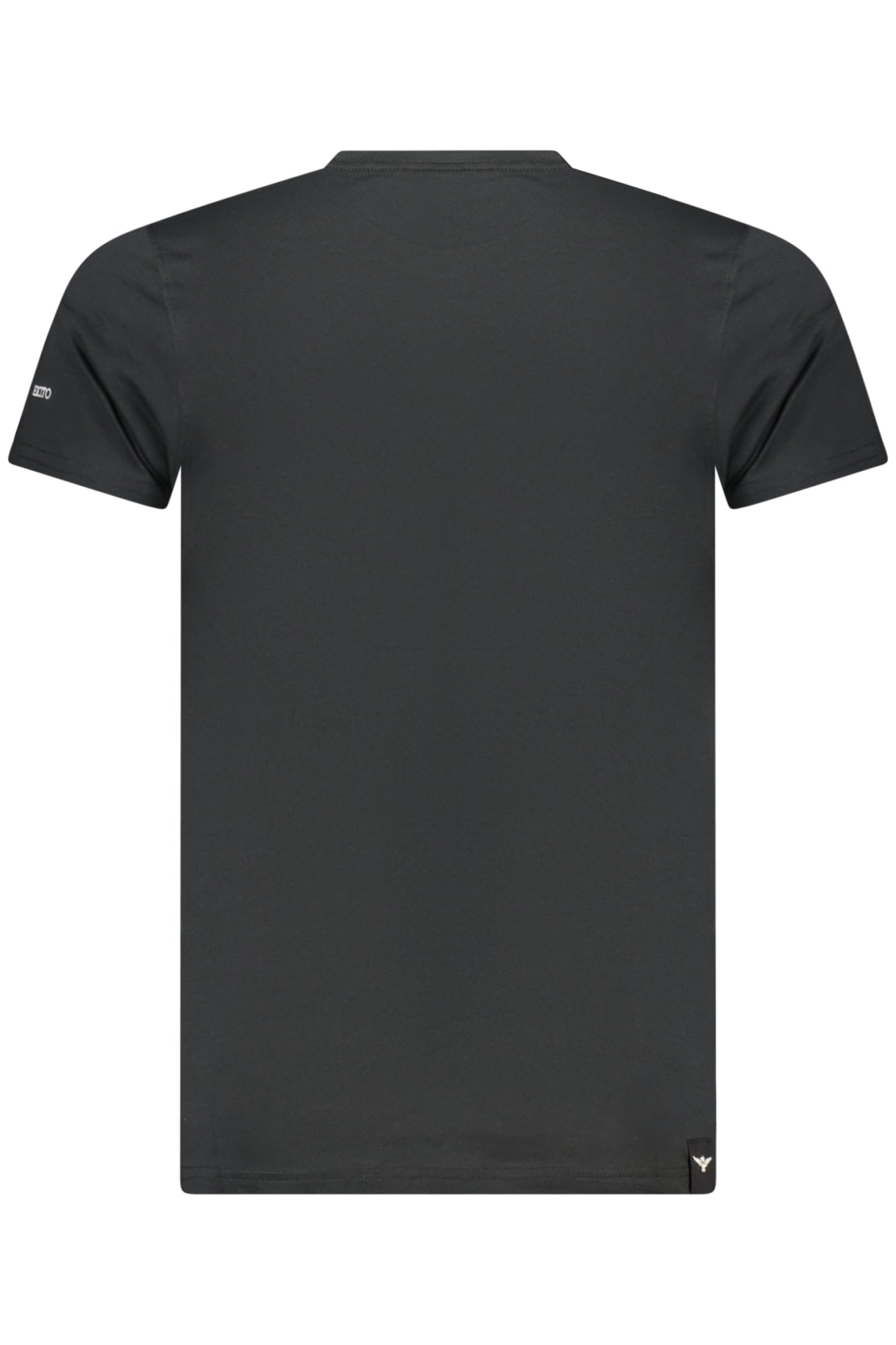 MILITARY ACADEMY MEN'S BLACK SHORT-SLEEVE T-SHIRT