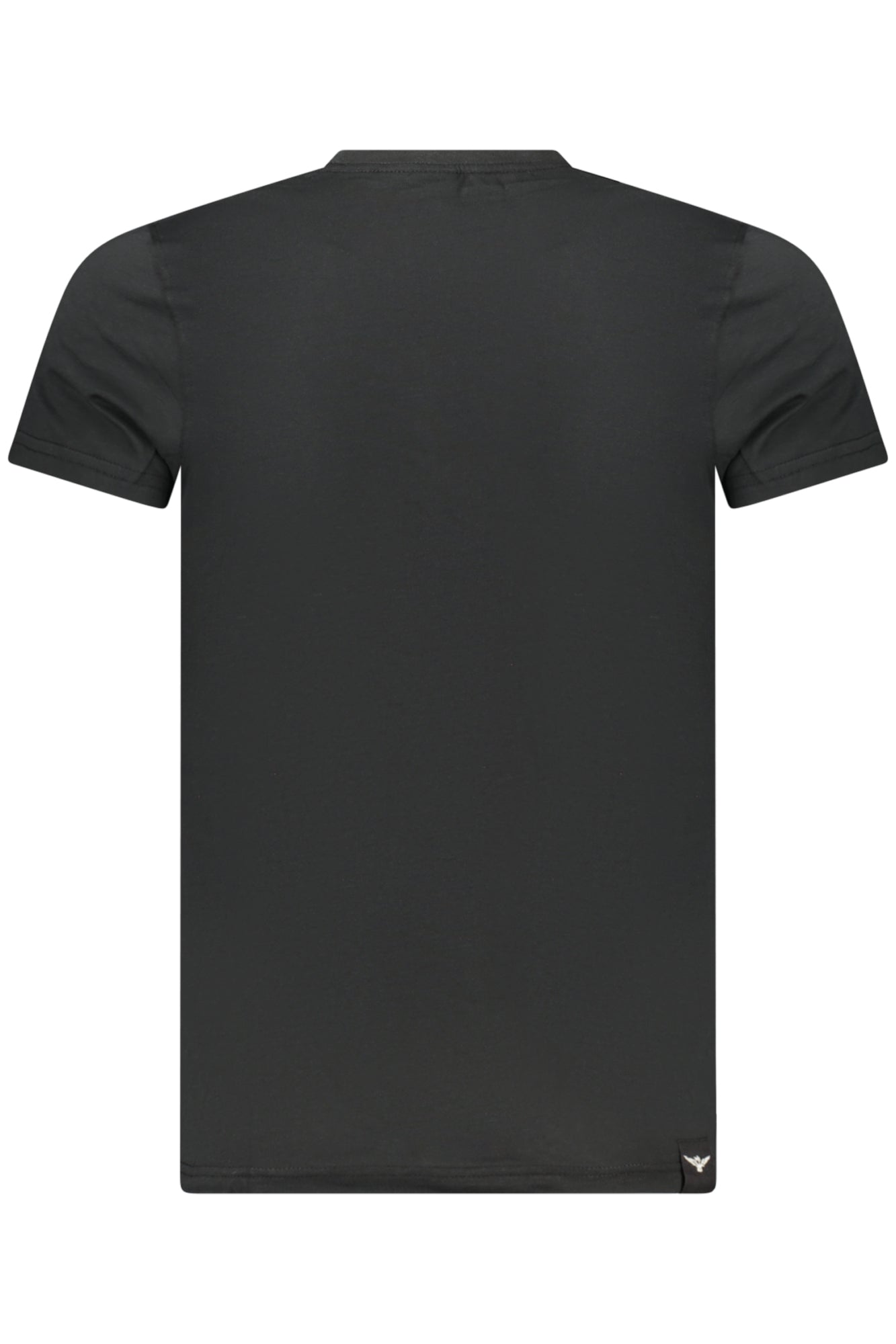 MILITARY ACADEMY MEN'S BLACK SHORT-SLEEVE T-SHIRT