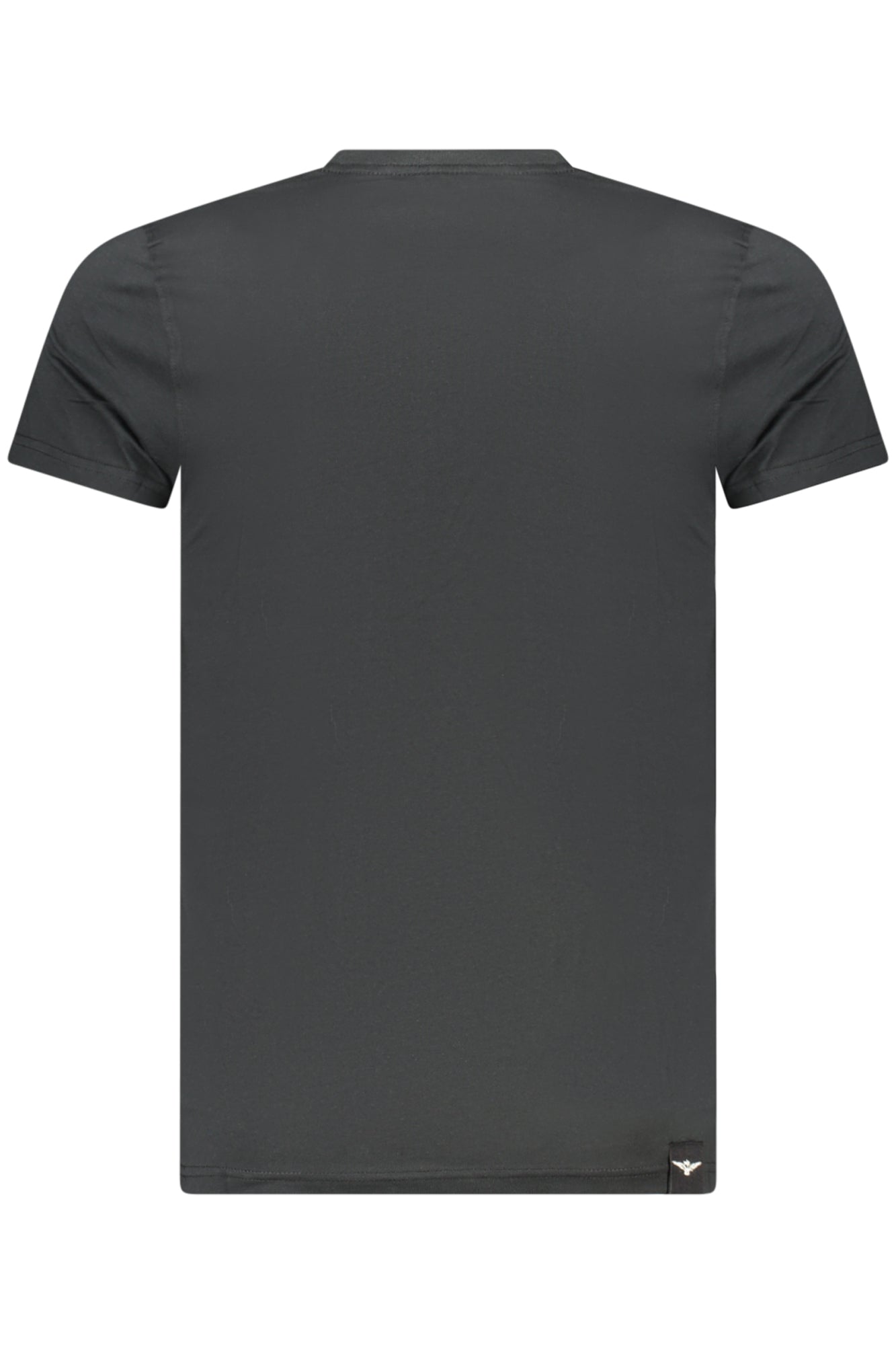 MILITARY ACADEMY MEN'S BLACK SHORT-SLEEVE T-SHIRT