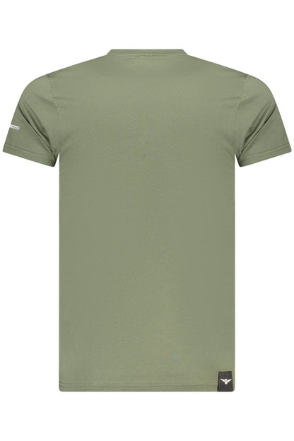 MILITARY ACADEMY MEN'S SHORT-SLEEVED T-SHIRT GREEN