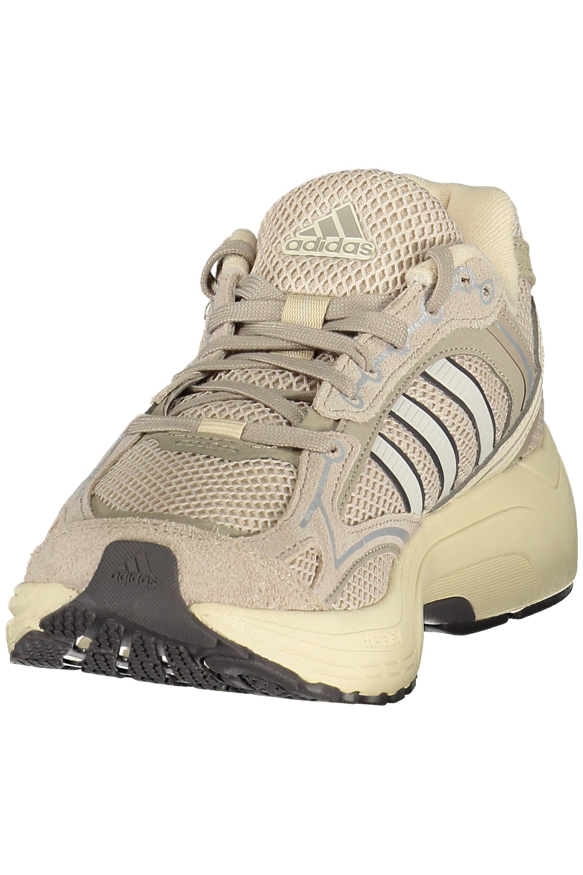 ADIDAS MEN'S BEIGE SPORTS SHOES