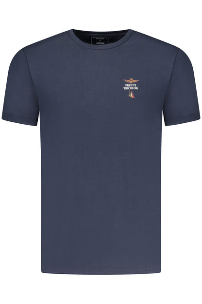 AERONAUTICA MILITARE MEN'S BLUE OUTERWEAR T-SHIRT