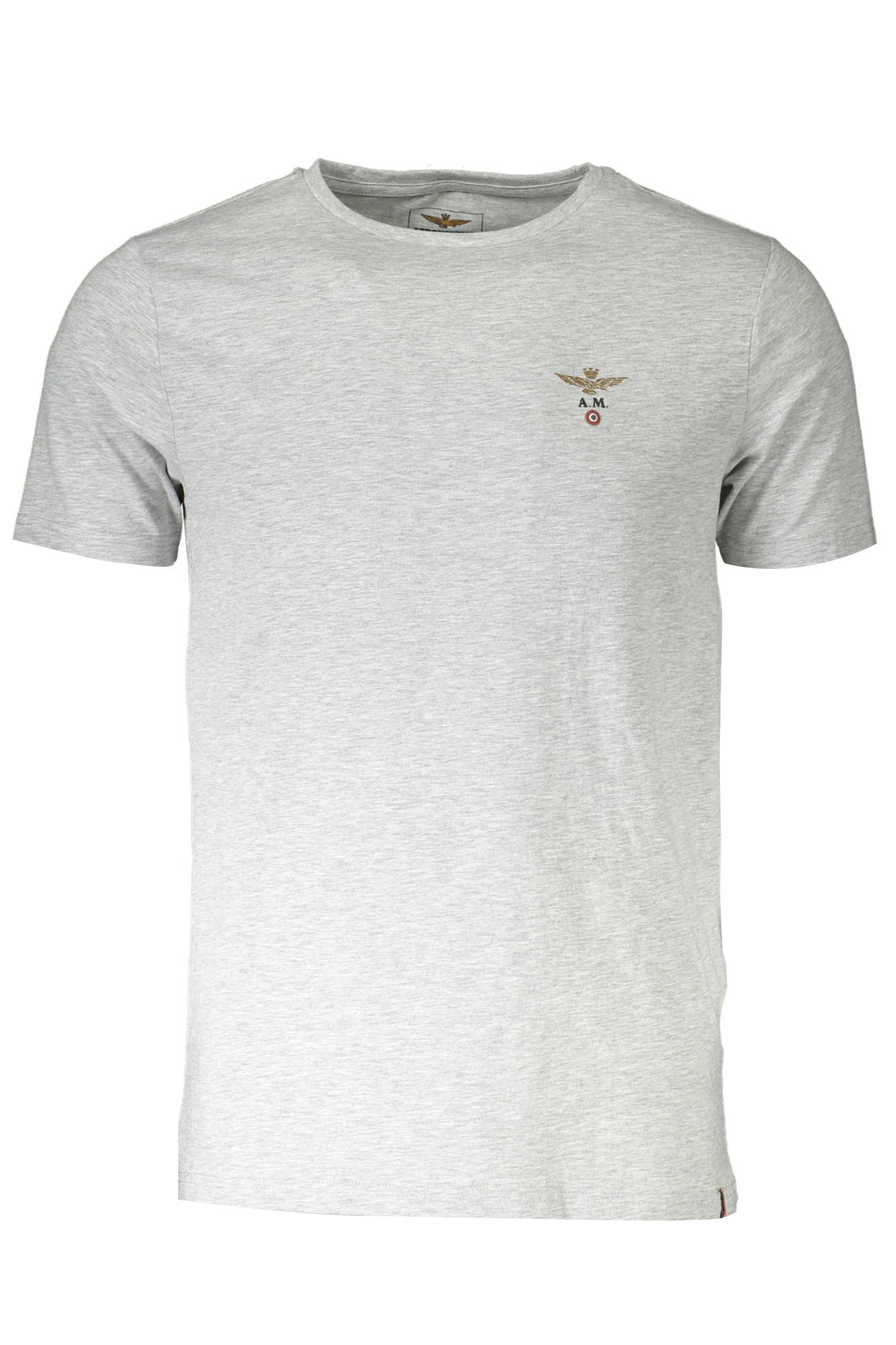 AERONAUTICA MILITARE MEN'S OUTDOOR T-SHIRT GREY
