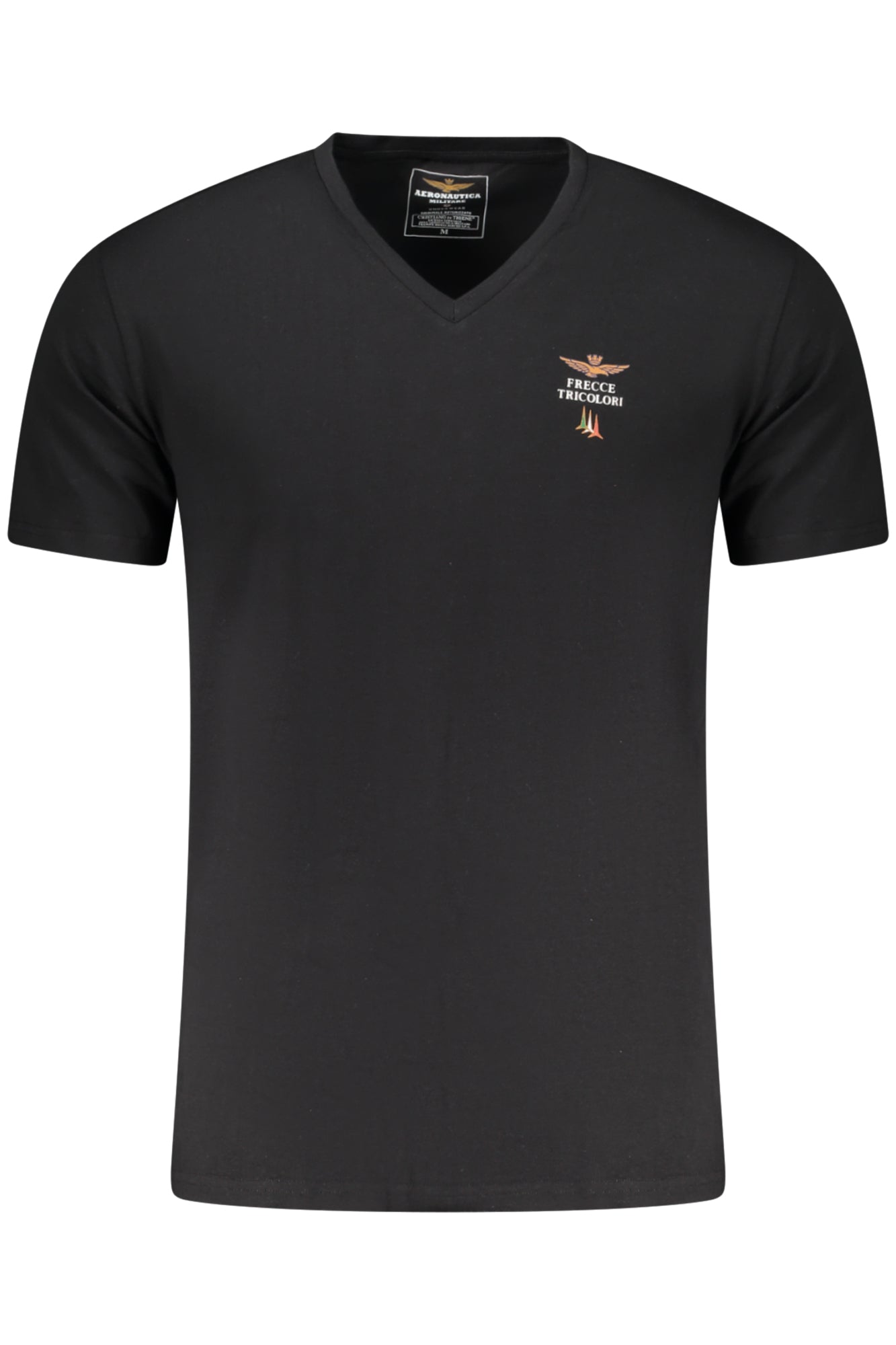 AERONAUTICA MILITARE MEN'S BLACK OUTFIT T-SHIRT